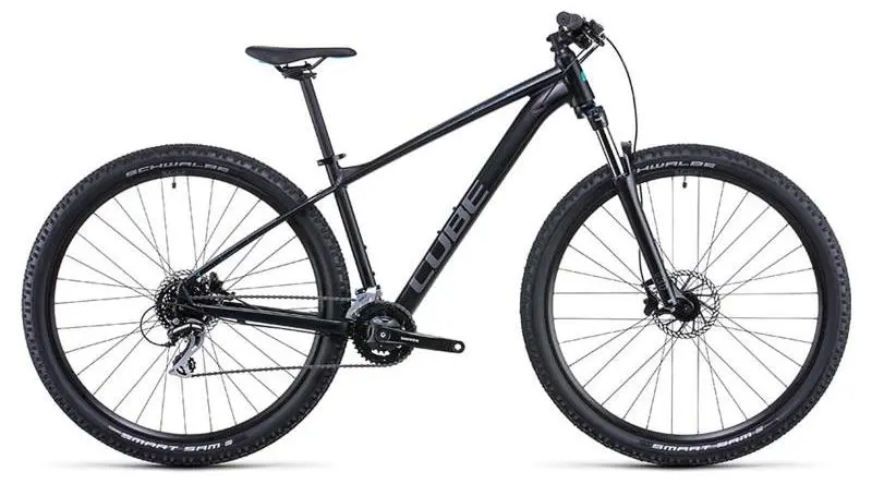 Велосипед CUBE Aim Race black n azure (2023) от магазина Супер Спорт